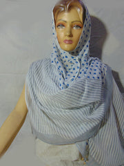 Modal flower print Hijab scarf