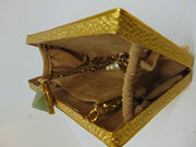 Handmade Beaded Pearl Wedding Clutch