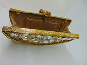 MOP Half Moon design clutch bag