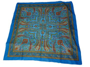 Cotton paisley print Hijab scarf