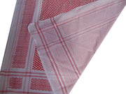 Red &Cream base leaf desgn arab arafat scarf