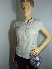 Silver Metallic Evening Bag