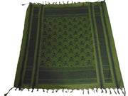 Skulls Crossed Swords shemagh Arab Scarf