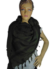 Skulls Crossed Swords shemagh Arab Scarf