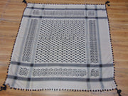 Shemagh Head Neck Arab Shemagh Keffiyeh Palestine Scarf