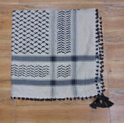 Shemagh Head Neck Arab Shemagh Keffiyeh Palestine Scarf