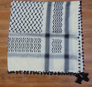 Shemagh Head Neck Arab Shemagh Keffiyeh Palestine Scarf