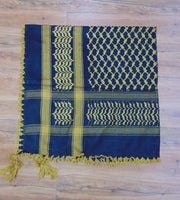 solid color poly viscose Arafat Scarf