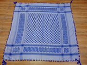 solid color poly viscose Arafat Scarf
