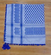 solid color poly viscose Arafat Scarf