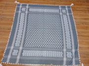 solid color poly viscose Arafat Scarf
