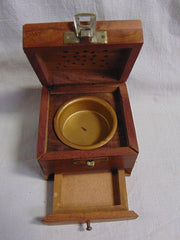 Wooden Box square shape Loban incense Burner