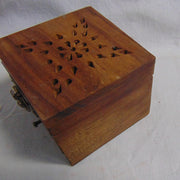 Wooden Box square shape Loban incense Burner