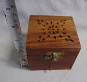 Wooden Box square shape Loban incense Burner