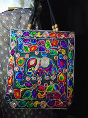 DORI EMBROIDERY TOTE  BAG