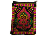 FLOWER DESIGN MOBILE POUCH
