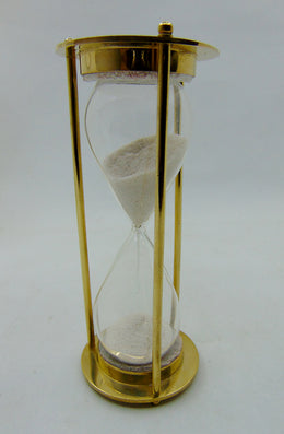 Brass Sand Timer Hour Glass Sandglass Clock