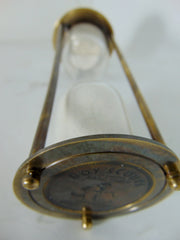 Nautical white sand clock timer Antique Design
