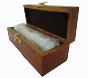 Nautical Brass Telescope With Wood Box