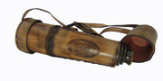 Brown & Copper Toned Telescope With Leather Cover