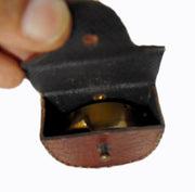 Nautical Antique Compass With Leather Cover