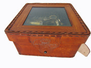 Nautical Marine Sextant with leather box