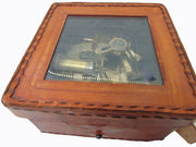 Nautical Marine Sextant with leather box