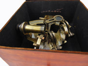 Nautical Marine Sextant with leather box