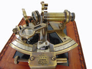 Nautical Marine Sextant with leather box