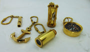 Nautical Solid Brass Key Chains