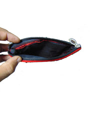 FLOWER DESIGN MOBILE POUCH