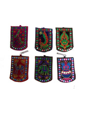 PEACOCK DESIGN MOBILE POUCH