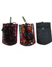 PEACOCK DESIGN MOBILE POUCH