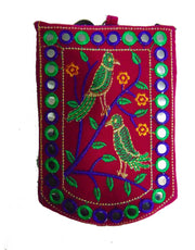 PEACOCK DESIGN MOBILE POUCH