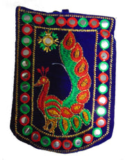 PEACOCK DESIGN MOBILE POUCH