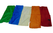 Solid color Solid Color Long Strip Silk Scarf Headband