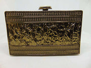 Brass Metal pearl bag clutch Purse