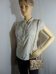 Pearl & Metal decoration Clutch Purse