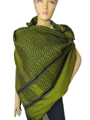 wave design Palestinian Kufiya Arafat scarf