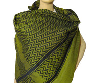 wave design Palestinian Kufiya Arafat scarf