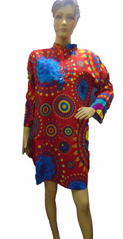 RAYON TUNIC WITH SLEEVE
