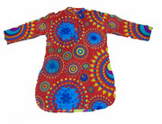 RAYON TUNIC WITH SLEEVE
