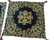cashmere embroidery Chenille 4 pcs Table Cover