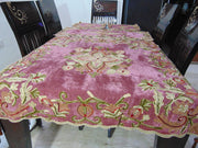 cashmere embroidery Chenille 4 pcs Table Cover