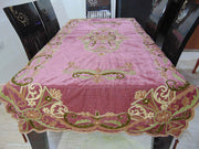 cashmere embroidery Chenille 4 pcs Table Cover
