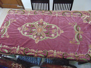 cashmere embroidery Chenille 4 pcs Table Cover