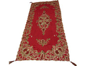 cashmere embroidery Chenille 4 pcs Table Cover