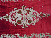 cashmere embroidery Chenille 4 pcs Table Cover