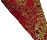 cashmere embroidery Chenille 4 pcs Table Cover