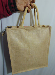 Not another plastic print jute bag(12
